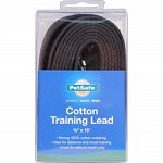 Strong 100% cotton webbing Ideal for distance and recall training Great for safe on-leash play