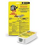 Kills house mice,roof rats and Norway rats. Contains rodents’ favorite foods – grains and seed.  Each disposable bait station is preloaded with a 0.5 oz block of Just One Bite EX mouse bait