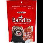 Bandits are soft & chewy morsels that provide exciting flavor while still upholding a healthy nutritional value. Bandits are protein based, making them a healthy choice Low in sugar , healthier snacking , happier ferret
