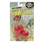 Extra shell for hermit crab to change into.  Always provide extra shells to facilitate shell changing in hermit crabs. These come in neon colors such as green, yellow, red, and blue. Your shells will be in a 