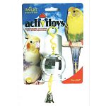 These Activitoys were developed to exercise the birds body and mind. For parakeets, cockatiels and similar sized birds.