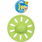 Whirlwheel puts a new spin on the flying disc. It is the only squeaking, pliable, flyable disc on the pet market. The Whirlwheel can be used as a tug toy, as a toss toy, as a chew toy, or as an interactive whirling wheel of fun for pet and pet parent.