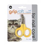 JW Pet's Cat Nail Clipper helps to keep your indoor cat's nails neat and trim and helps to prevent scratches from nails. This clipper is an essential grooming tool for any cat owner. Scissor style clippers have a soft rubber cover on handles.