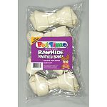 Rawhide dog chews. Always supervise your pet when giving them any treat.