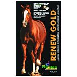One way Renew Gold reduces starch is by using stabilized rice bran as a base, a practice they pioneered in the equine industry.