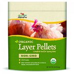 Complege feed for laying hens Ideal nutrition and quality for a natural, happy, and productive flock Ideal size for backyard flocks Certified organic and made with non-gmo ingredients 16% protein Made in the usa