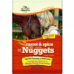 Bite-sized nugget treats for training or rewards Nutritious and wholesome, but will not imbalance your normal feeding ration Perfect reward after a ride or competition Made in the usa