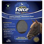 Protects and repels mosquitoes, ticks, ants, flies, chiggers, and midges, including lyme disease and west nile Comfortable design keeps the mask off the face and away from the eyes of the horse Protects exposed areas around the mask, including muzzle and