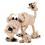 Charming personality & durable construction make the lovable roopers a family of toys both pets & their owners will enjoy. Sculptured rope toy is a piece of art that comes to life with its own unique personality and story.