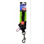 Allows more flexibility in vehicle, sturdy snap hook attaches easily to dog harness, secures dog safely and comfortably.