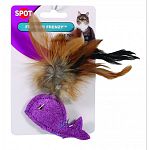 Fun feather and animal detail will keep your cat busy Designed to appeal to your cats natural instinct for play and exercise