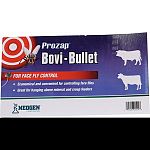 Great for hanging above mineral and creep feeders. Apply 1 pint of insecticide solution to the top of of the bovi-bullet. Economical and convenient especially when it comes to controlling face flies. Made in the usa