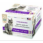 For the vaccination of healthy cats, 8 weeks or older. Aids in the prevention of diseased caused by feline rhinotracheitis, calici, and panleukopenia viruses. Injectable for easy administration in adult cats. Mlv fractions for rapid immunity. F9 calici an