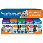 Use spectra sure plus igr for complete control of flea, tick and chewing lice infestations Kills adult fleas, flea eggs, flea larvae and prevents the developement of pupae for up to 12 weeks Contains 6 each of bci#s 699708, 699709, 699710, 699711 and 6997