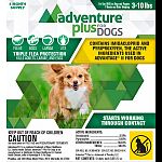 Controls all life stages of fleas-eggs, larvae, pupae and adults. A convenient once-a-month topical treatment. Adventure plus kills fleas through contact within 12 hours of application- so unlike oral treatments. Adventure plus is waterproof and stays eff