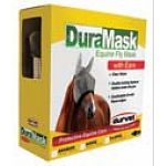 Duramask Fly Mask for Horses repels pests such as flies and insects that irritate or bite your horse. Helps to keep your horse comfortable and provides him with clear vision. It has a double locking fastener that stays under the jaw and is out o