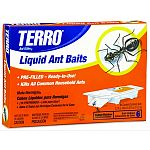 TERRO Liquid Ant Baits contain the same proven formula in an easy to use pre-filled station. These are not the typical peanut butter base baits hidden in a plastic trap. - 6 Bait stations per package