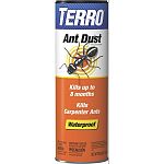 NO DIAZINON OR DURSBAN. Waterproof Dust is unique formulation. Kills for up to 8 months. Will not wash away with next rainfall. Great for outdoor use as a perimeter treatment to keep ants from coming indoors.