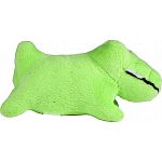 Perfect for puppies and toy breeds Plush alligator dog toy with squeaker