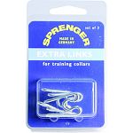 Set of 3 extra links for training collars Features a solid fastener plate that provides a more secure connection Safe, practical and easy to use Superb craftmanship