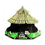Offer your hamster, gerbil, or other small pet a secure hiding spot and tasty chew toy. The Snak Shaks are 100% pet-safe, 100% edible straw-roof huts or open-ended logs your small pet will love.