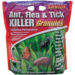 Prevent infestations of ants and other insects outside your home with Bonide Ant, Flea, & Tick Killer Granules. These ready to use granules may be applied to the soil and turf around house foundations and directly to ant hills or mounds.