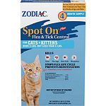 Flea and tick control for cats and kittens under 5 pounds. Do not let animal ingest. Use on cats under 5 pounds.