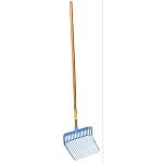 These plastic Duraforks are ideal for cleaning up unwanted debris in barns and stalls and works great around your home or yard. Strong and tines are angled for manure or hay. 52 in. handle.  Made from extra strong polycarbonate.