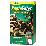 ReptoFilter for Terrariums is designed for creating waterfalls, maintaining clean water, improving air quality and the terrarium environment. Great for any size aquarium. Filter has a three stage filtering process that removes debris and discolored water.