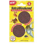 Tetras innovative new gel feeder blocks contains no plaster and feed from five days with the TetraWeekend, or to up to 14 days with the TetraVacation. Will not pollute water or negatively effect water quality.