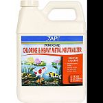 Instantly neutralizes chlorine, copper, lead and zinc, as well as other heavy metals found in tap and well water One ounce treats 600 gallons of pond water Safe for fish, plants and wild life Made in the usa