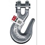 Galvanized steel. Available in Grab Hook or Slip Hook Styles. Zinc Plated forged steel. Multiple sizes. Manufactured to exacting standards from machine formed steel wire or drop forged steel tumbled smooth and plated to protect against rust.