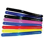 Rugged, effective sweat scraper for your horse in unbreakable plastic and six fun colors.