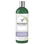 Especially for dogs with seasonal allergies. Our soap-free, tearless mix of Aloe Extracts and Vitamin E soothingly cleans and moisturizes sensitive skin, relieves itching and smoothes dry, brittle coats. Will not affect topical flea control.