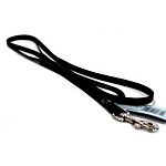 3/8 inch wide nylon dog lead with 2 inch swivel snap. Made from premium quality nylon. One end has a stitched hand loop and the opposite end has an extra-heavy snap for added strength. Multiple lengths and colors.