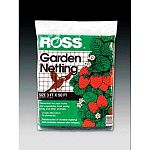 This garden netting by Ross helps to keep birds and animals from taking vegetables in your garden. Netting is a square shape and may be used as a temporary fence. Lightweight and easy to setup. Netting may be cut to the desired shape.