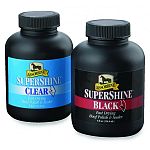 SuperShine Hoof Polish and Sealer is North America s best-selling hoof polish. It gives your horse s hooves a magnificent mirror-like finish and dries in less than 60 seconds. The quick-drying formula helps prevent dirt and dust from settling. 8 oz.