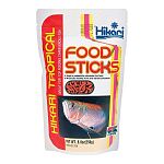 Hikari Food Sticks are a complete, nutritionally balanced formulation, developed for carnivorous fish whose main diet of live food tends to cause nutritional deficiencies. Using Food Sticks instead of live foods reduces the chance of infection.