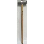 This sledgehammer is built to be tough and long-lasting. Handle is made of hickory wood with a steel head. Available in a variety of weights to suit your needs. Great for a variety of uses around your home.